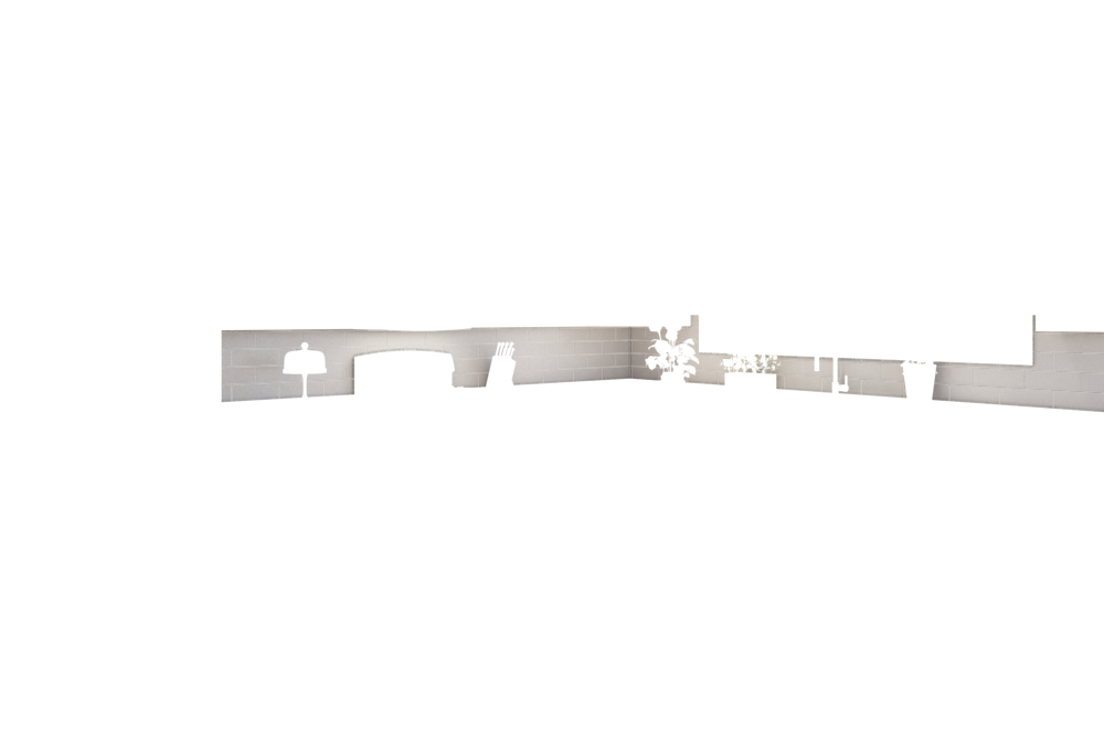 FULL Middletown Square - 4.25 X12.75 - Oxford White